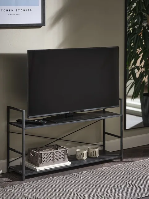 TV-bord ASTRUP 1 hylde sort