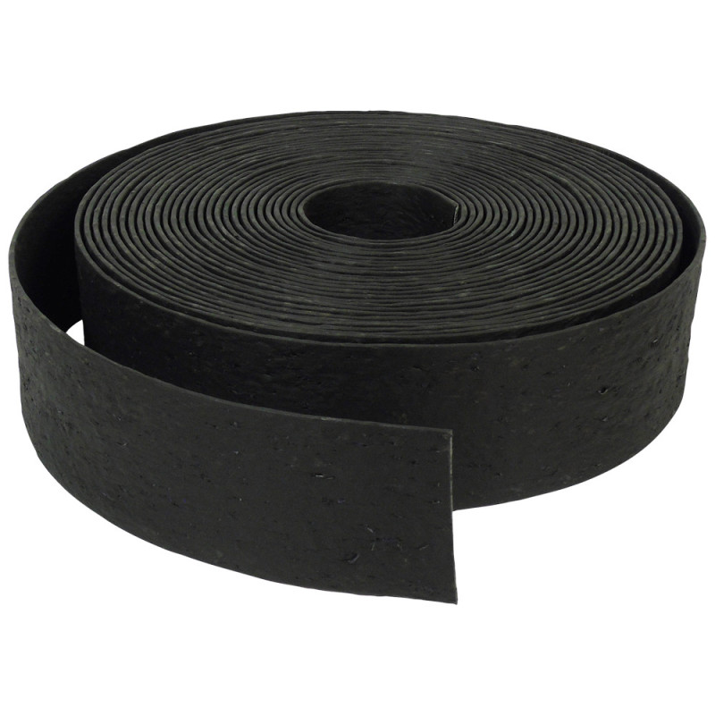 Bordure flexible noire 2400 x 12 x 0,5 cm