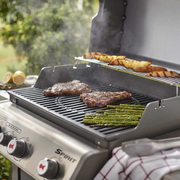 Grille Gourmet en fonte Spirit 300 - Weber