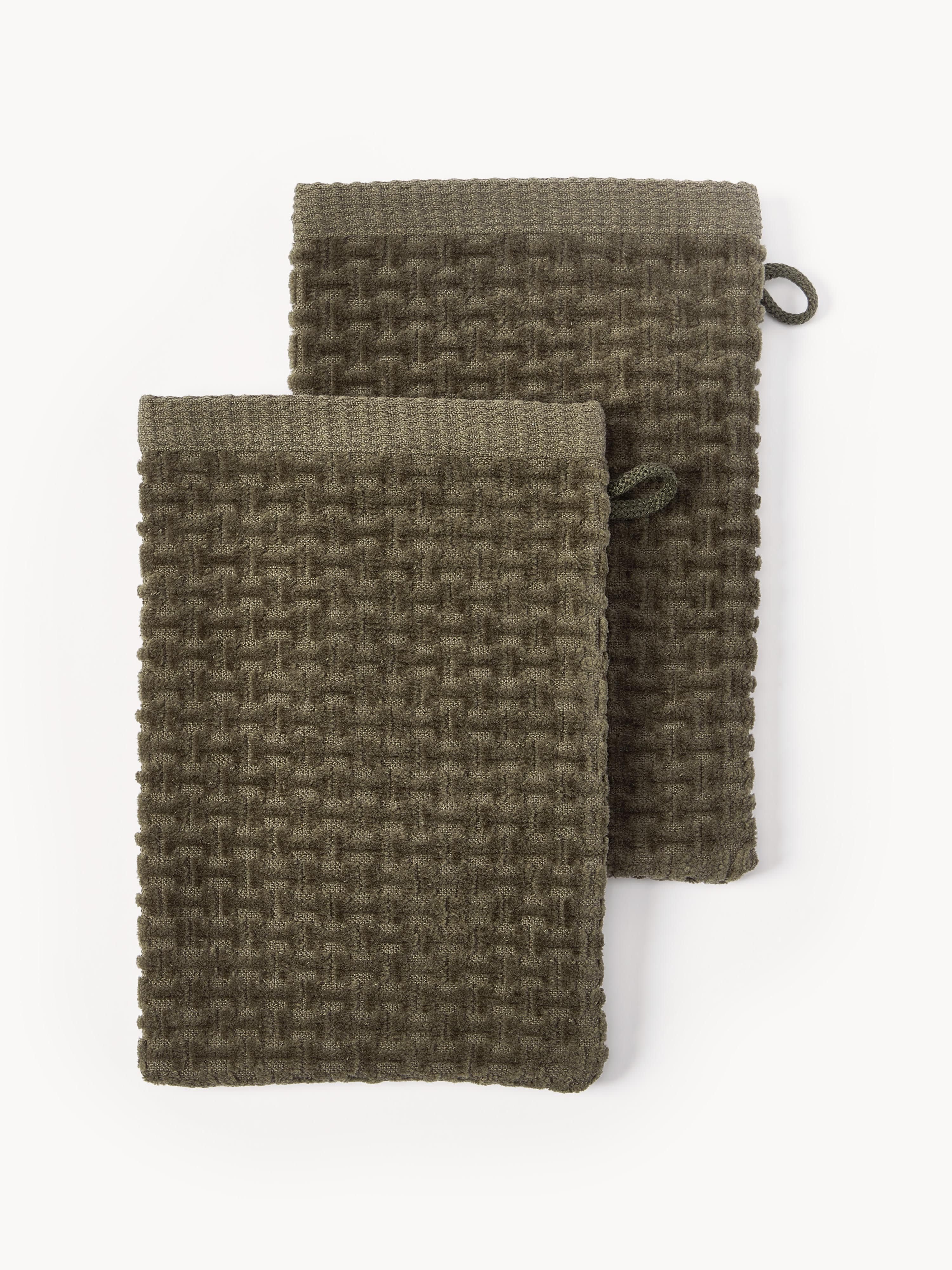 Waschhandschuhe Niam, 2er-Set