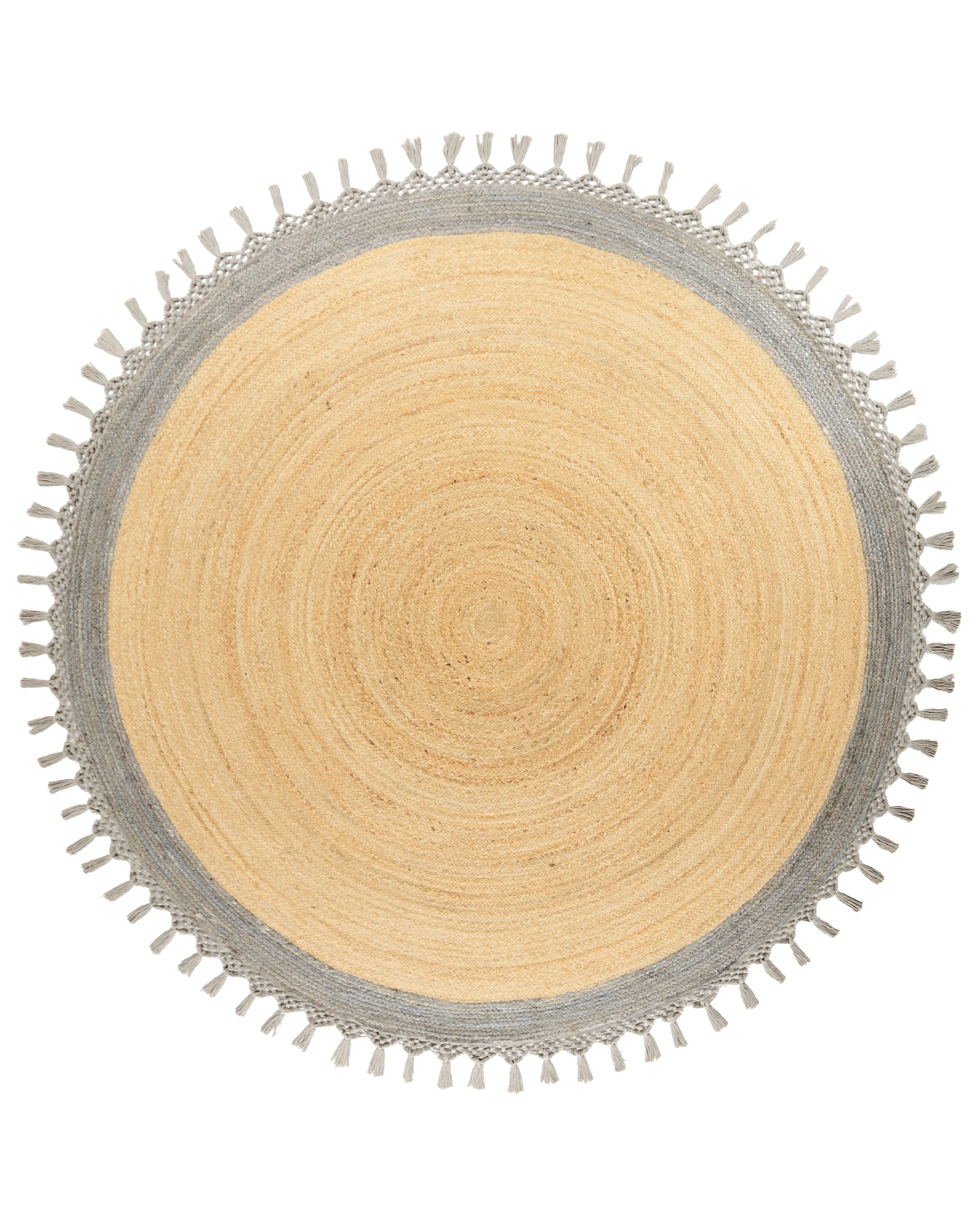 Rug MARTS Grey ? 140 cm Jute