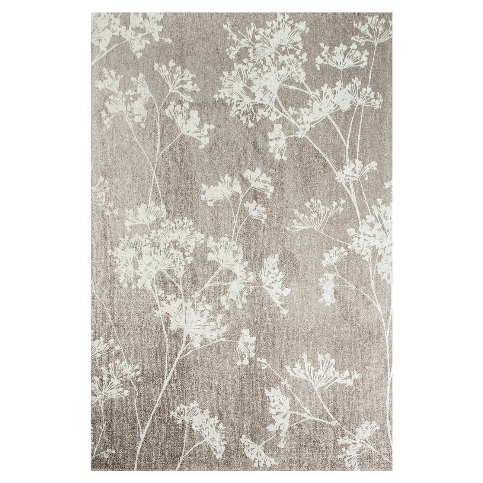 Lola&Moi vloerkleed Parchment - zilver - 200x280cm