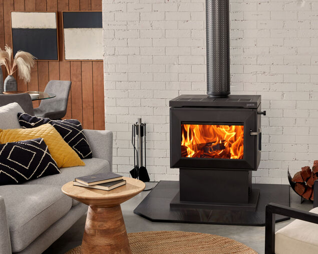 Saxon Blackwood Freestanding Wood Heater