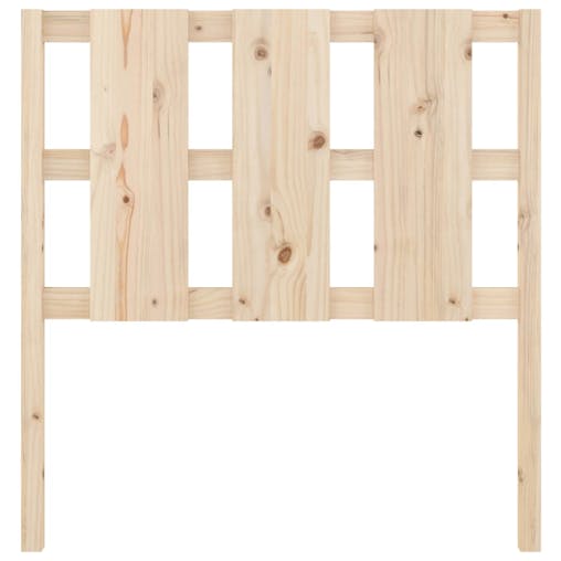 NNEVL Bed Headboard 95.5x4x100 cm Solid Wood Pine