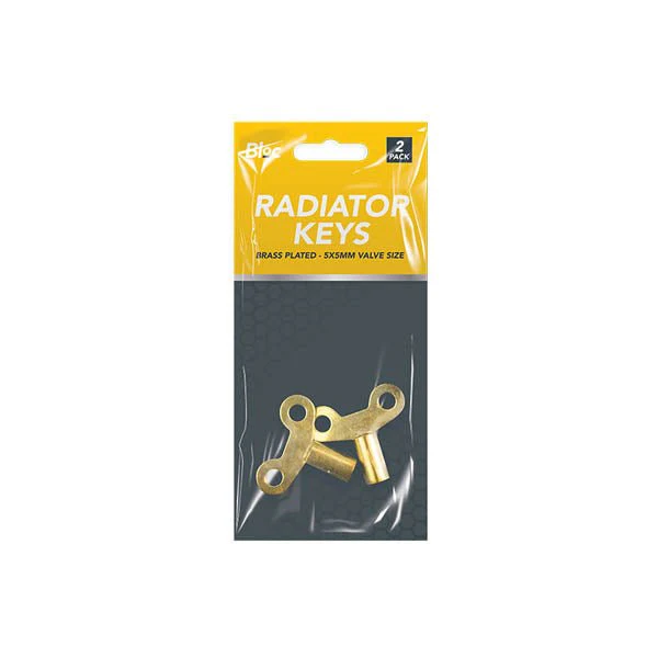Bloc Radiator Keys 2 Pack