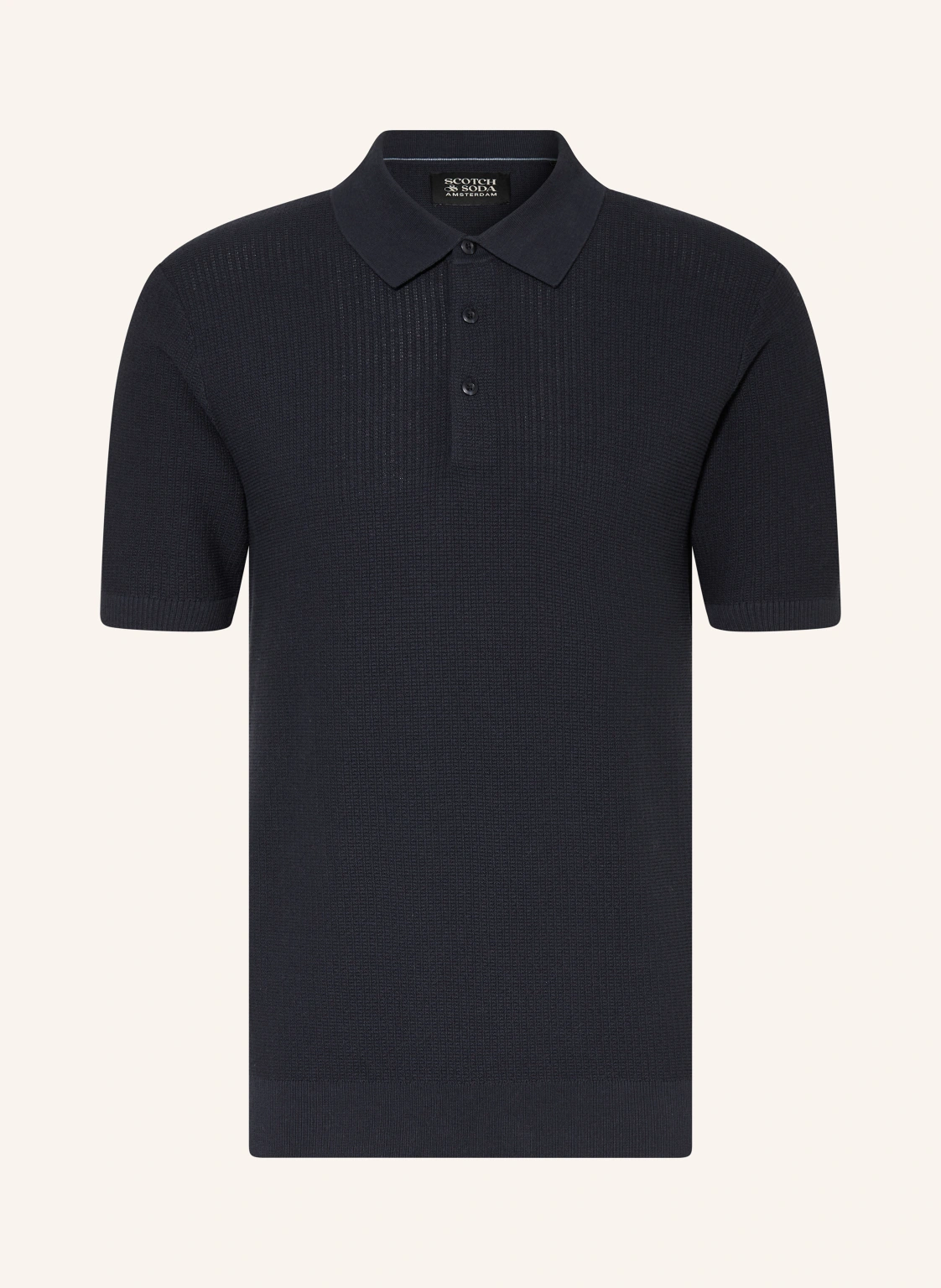 SCOTCH & SODA Strick-Poloshirt