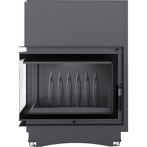 Insert cheminée ZUZIA ECO 12 BS DECO vitre à gauche