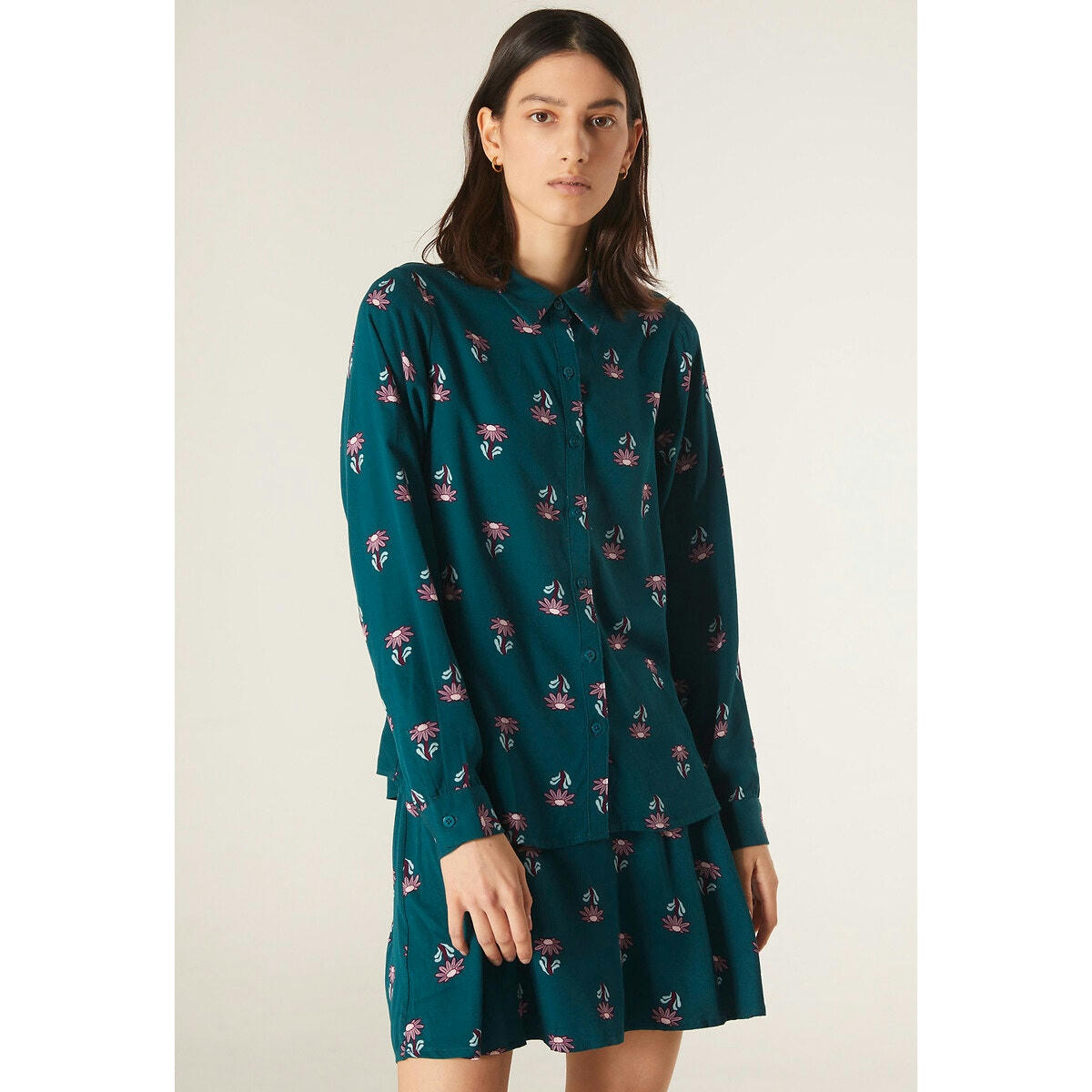 Chemisier imprimé floral
