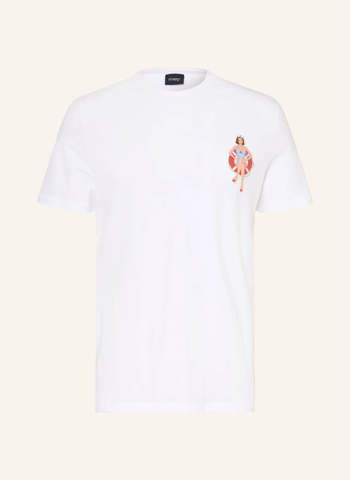 mey Schlafshirt Serie WAVE SWING