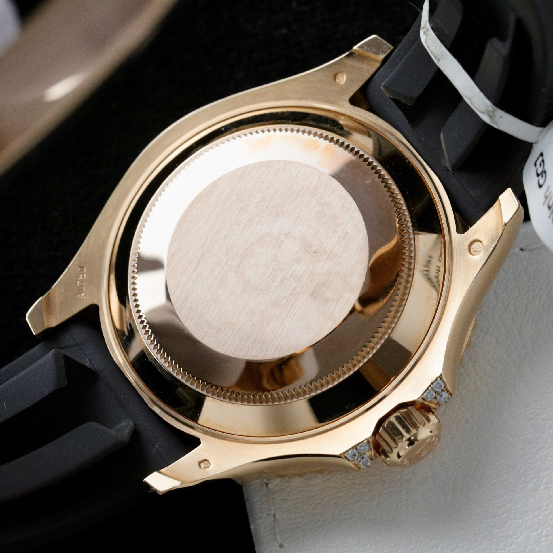 Rolex Yacht-Master RG Plated Diamond Dial 40mm Oysterflex Super Clone