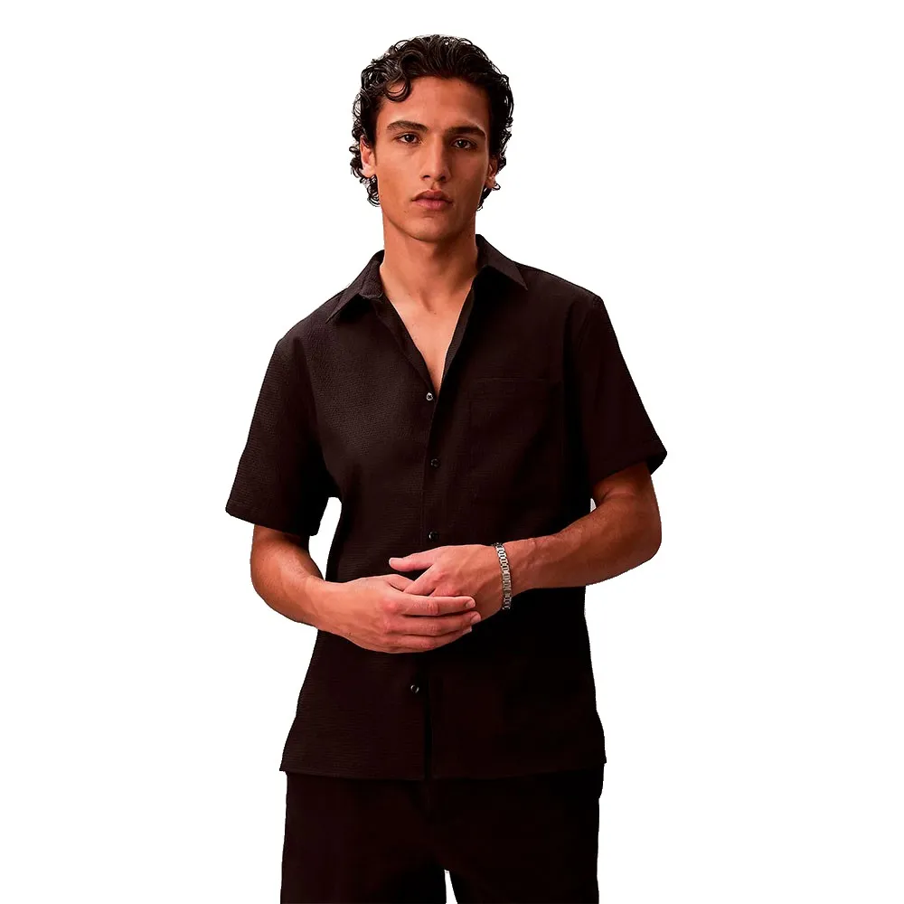 Calvin Klein Seersucker short sleeve shirt