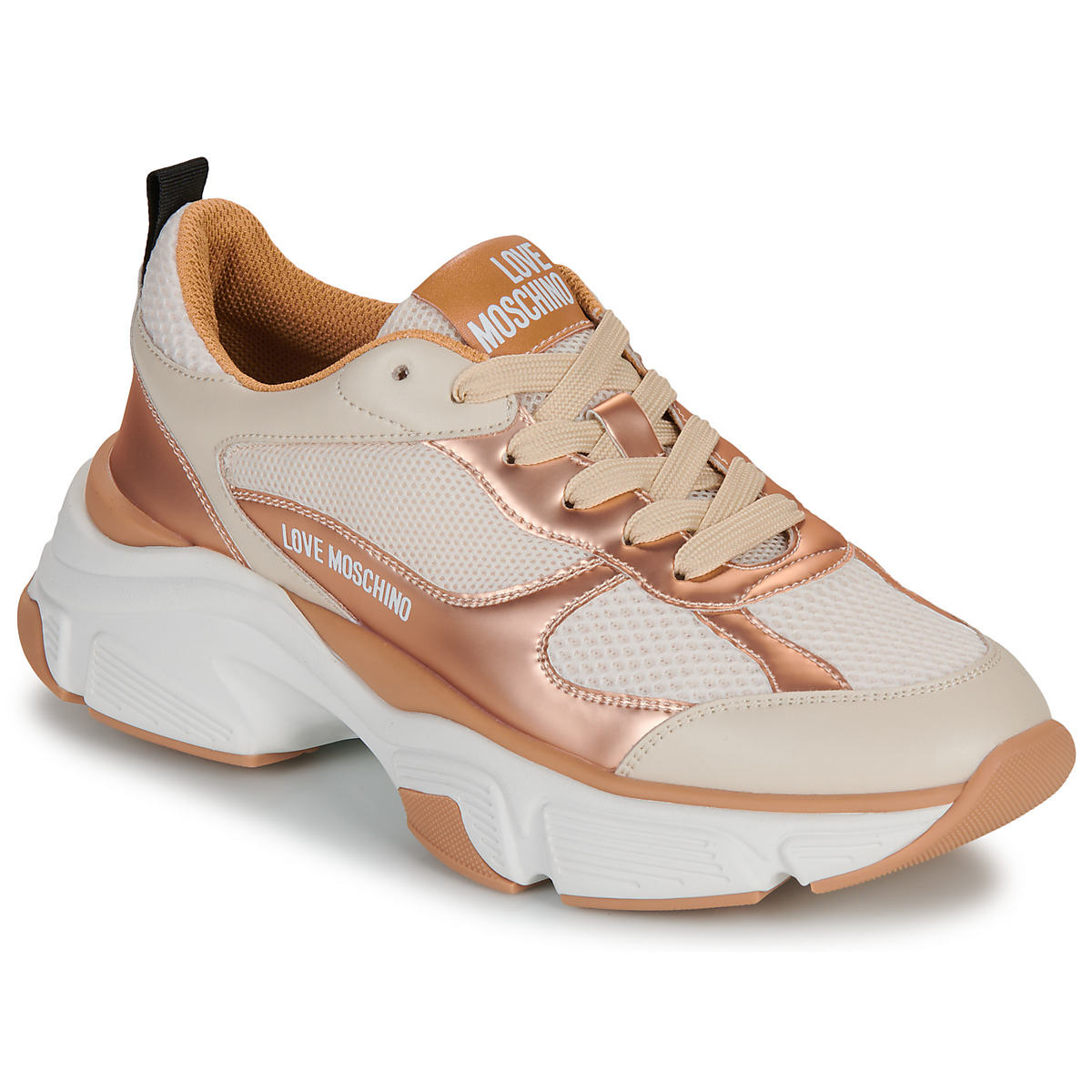 Love Moschino - STARDUST - White / Pink / Gold