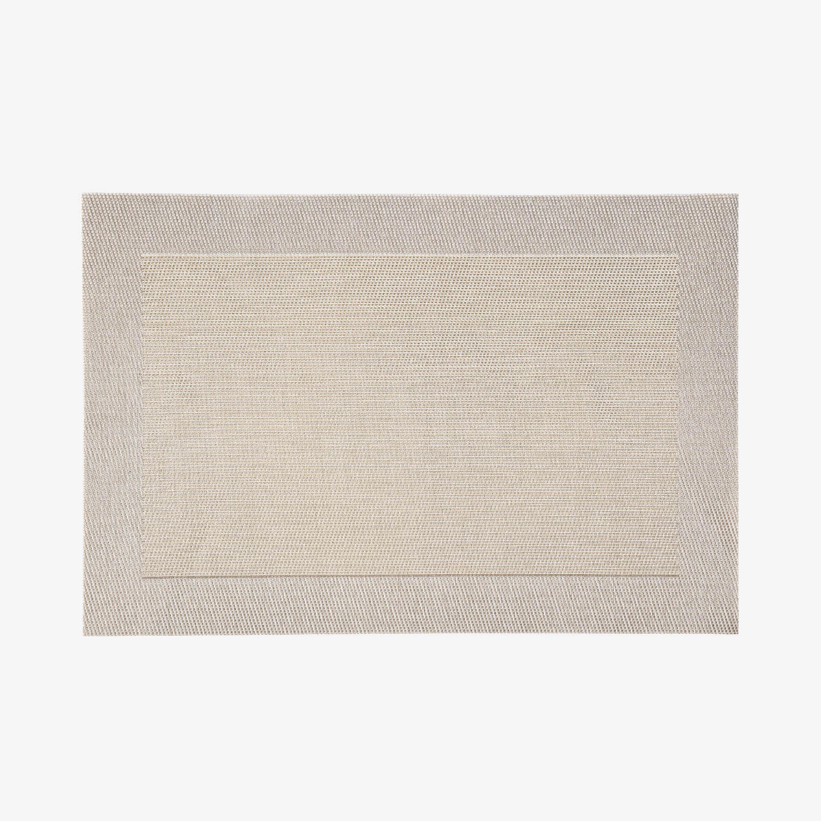 Outdoor-Tischset Border Creme,L 460 x B 310 mm