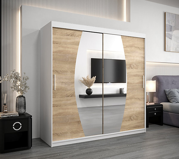Armoire Elypse à Portes Coulissantes 200/200/62 2 Portes