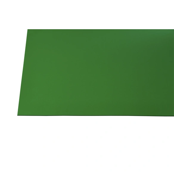 Hartschaumplatte, grün, Polyvinylchlorid (PVC)
