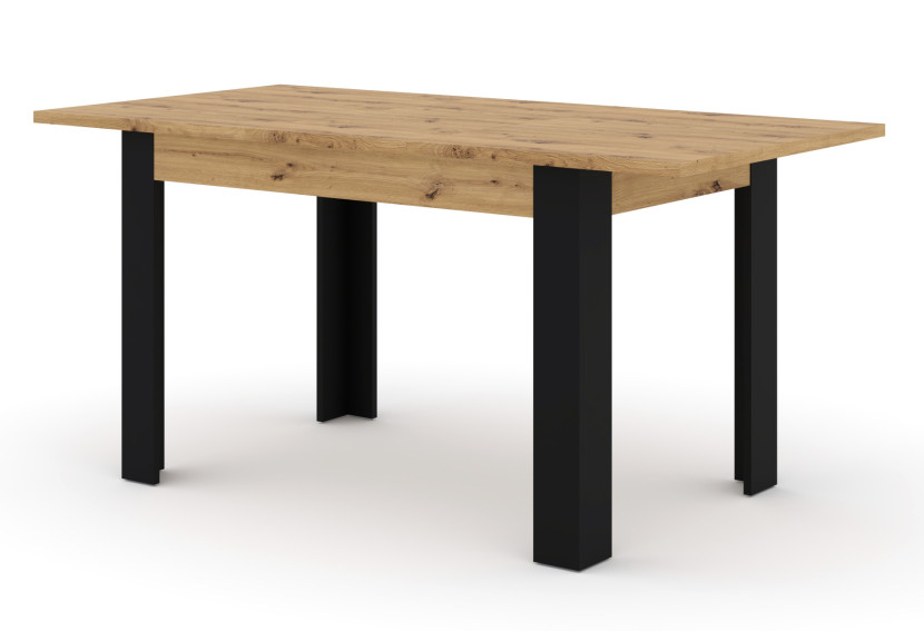 Stół rozkładany NUKA H 120 - 160 cm dąb artisan