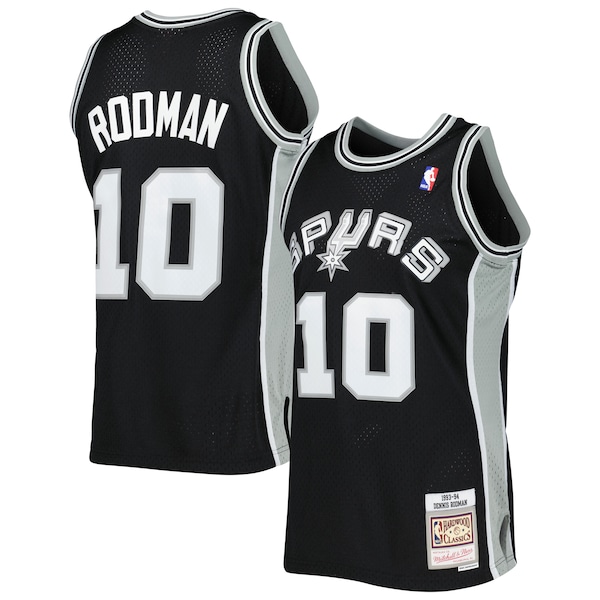 Dennis Rodman San Antonio Spurs  2001/02 Hardwood Classics Swingman Jersey - Black
