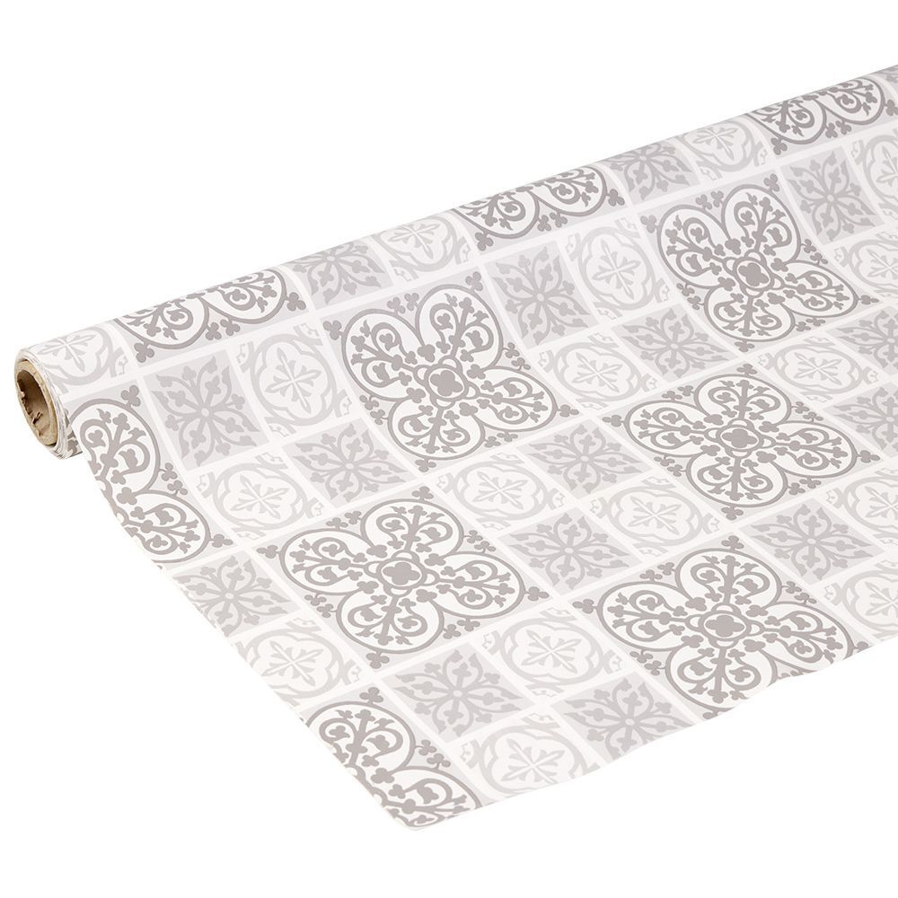 Toile cirée en PVC avec imprimé carreaux