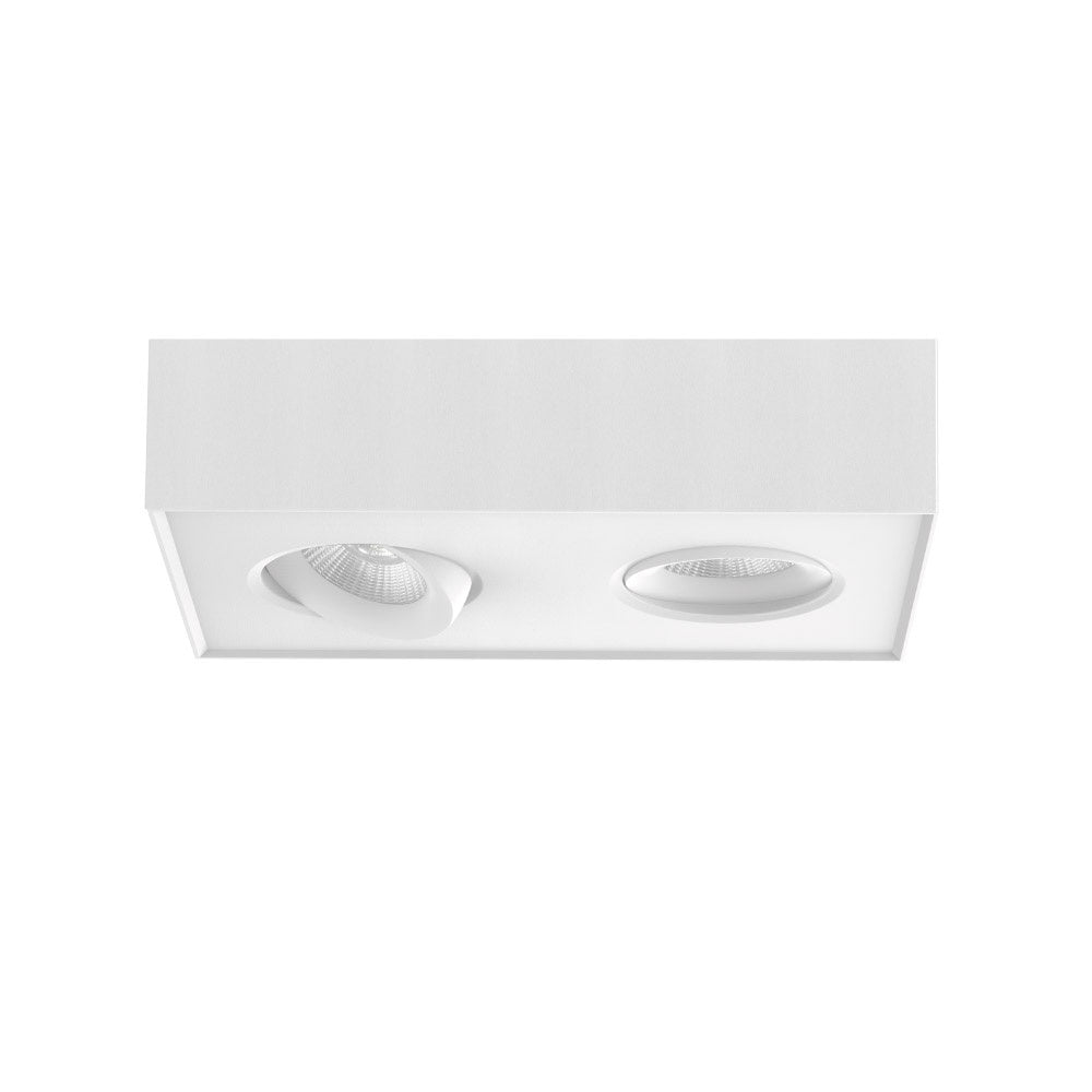 Artdelight spot Brooklyn - 2 lichts - 22.4 x 6  cm - wit
