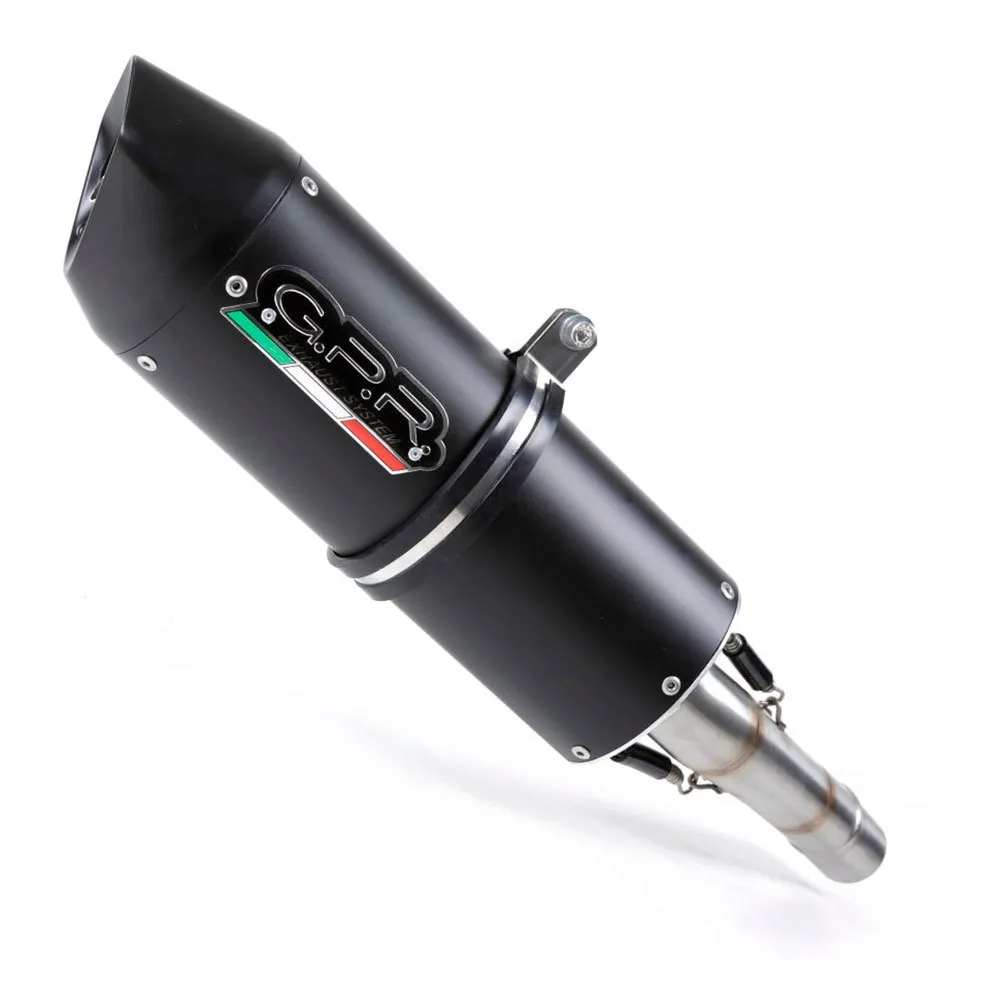 GPR Exhaust Systems Furore Evo4 Nero CF Moto 650 NK 21-22 Ref:CF.2.CAT.FUNE Homologated Oval Muffler