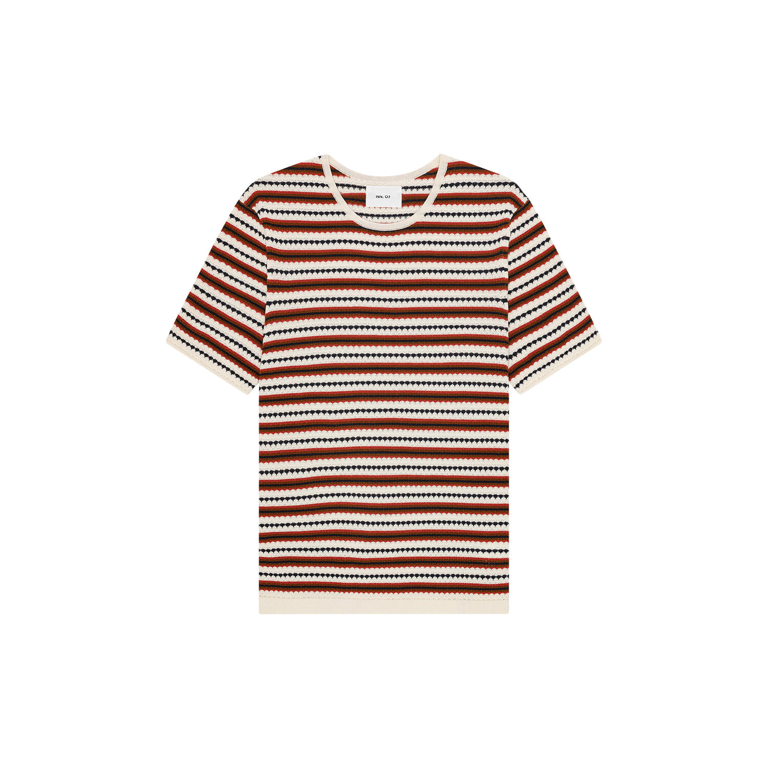 Bari t-shirt 6686, Ivory multi