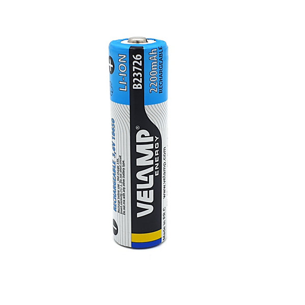 Batterie au lithium rechargeable type 18650 3,6V 2200mAh