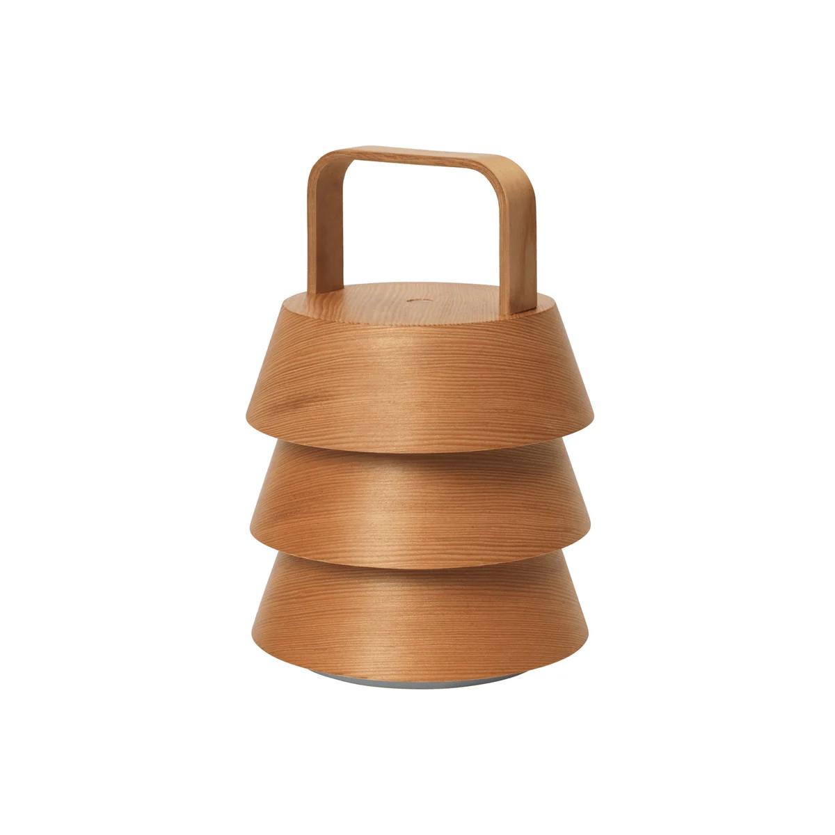 Ferm Living - Luver LED Akku-Leuchte, Douglasie natur
