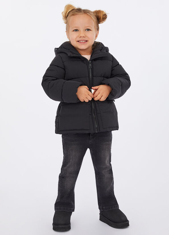 Giaccone imbottito con cappuccio