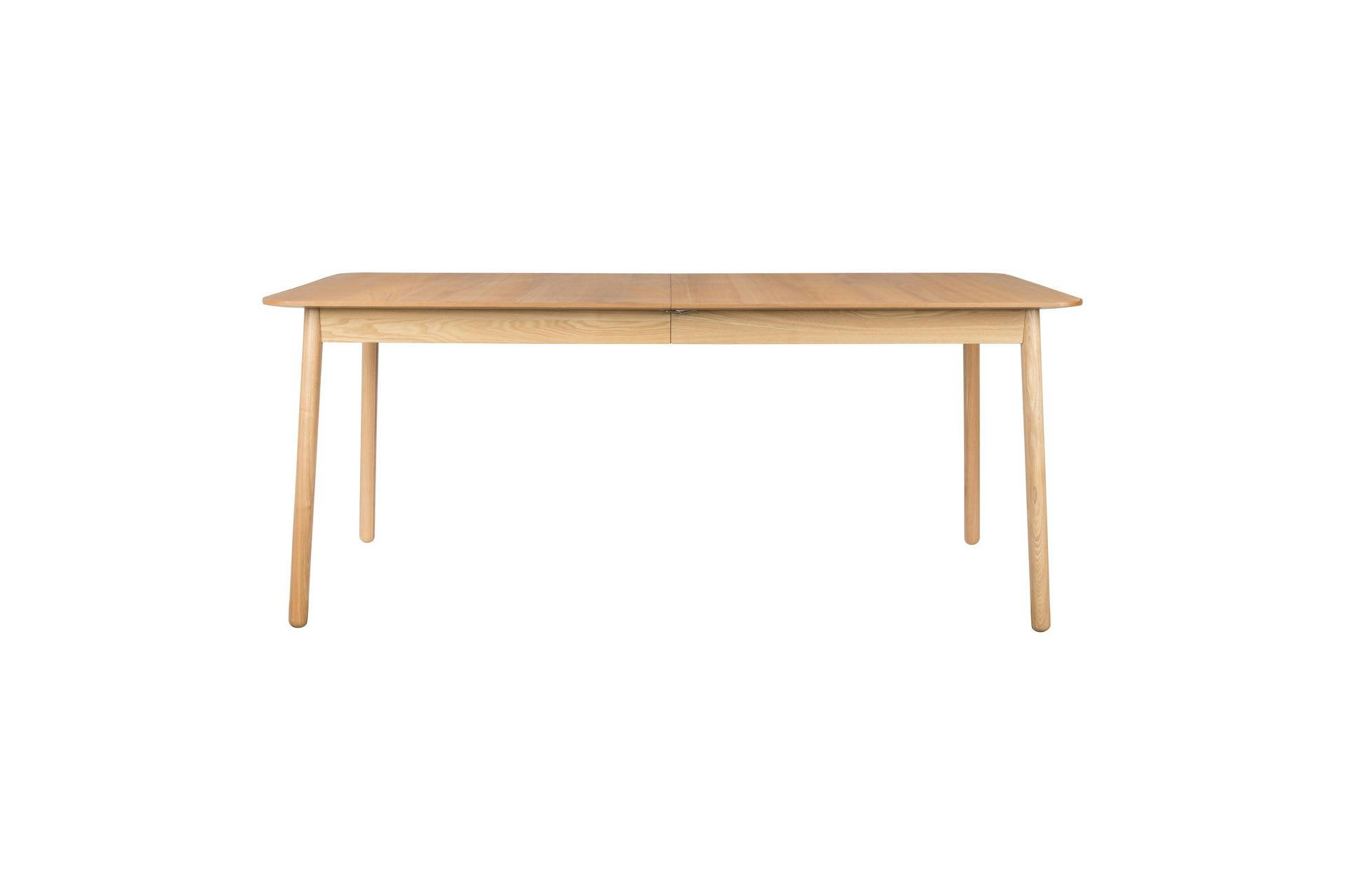 GLIMPS - Table extensible 180/240x90cm en bois beige