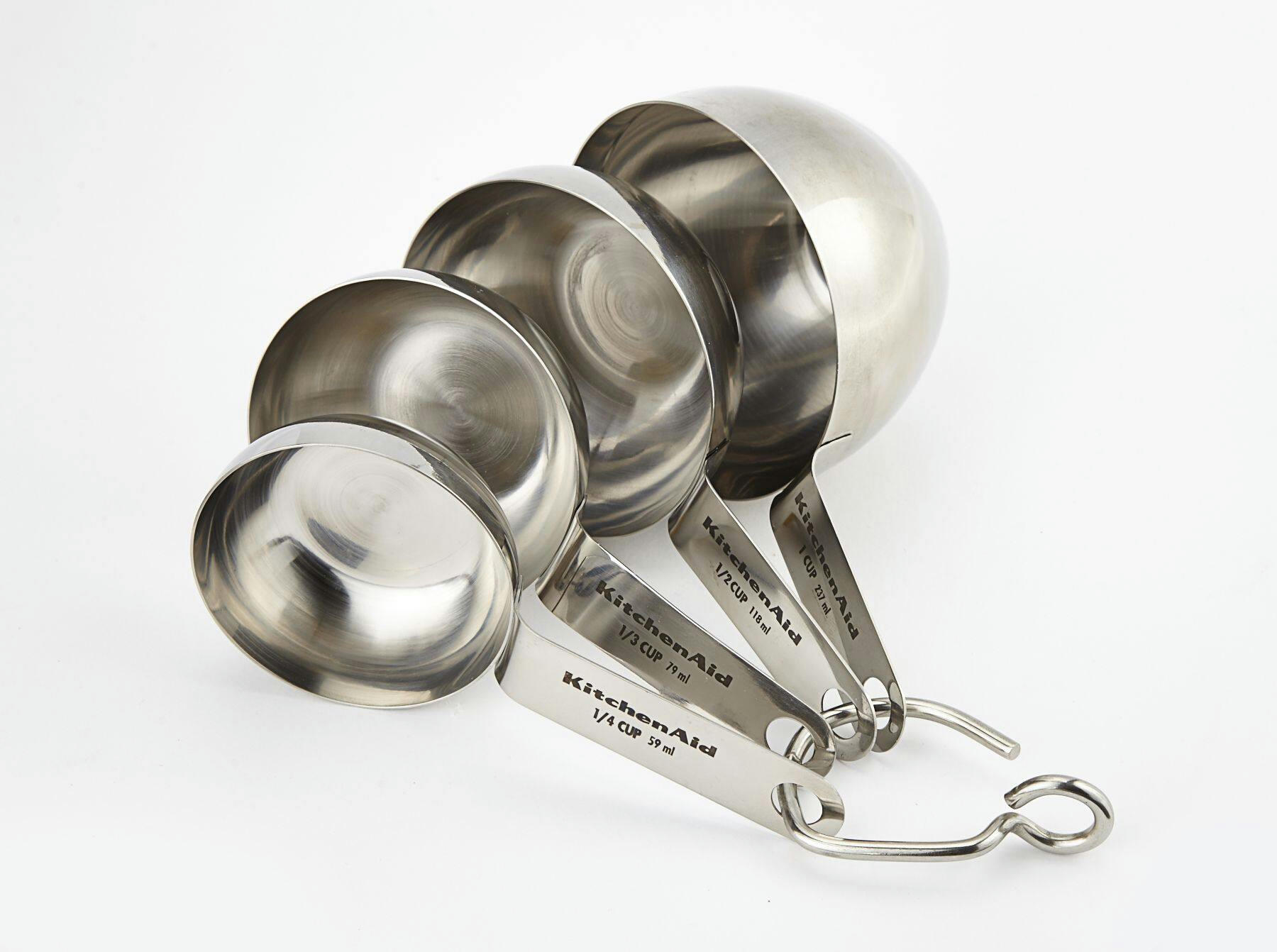KitchenAid Stainless Steel Measuring Cups, 4-pc