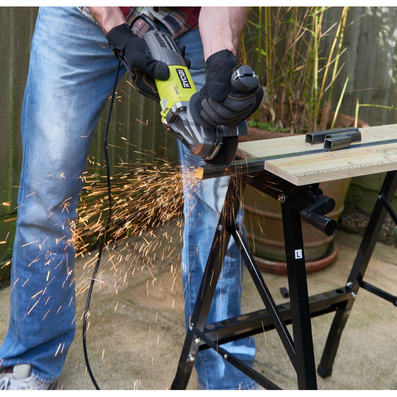 Meuleuse d'angle électrique RAG800-125G 800 W RYOBI
