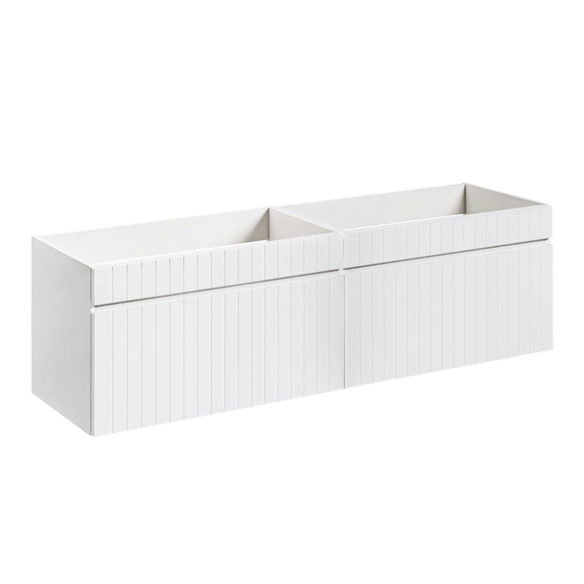 - Meuble sous-vasque 160cm blanc