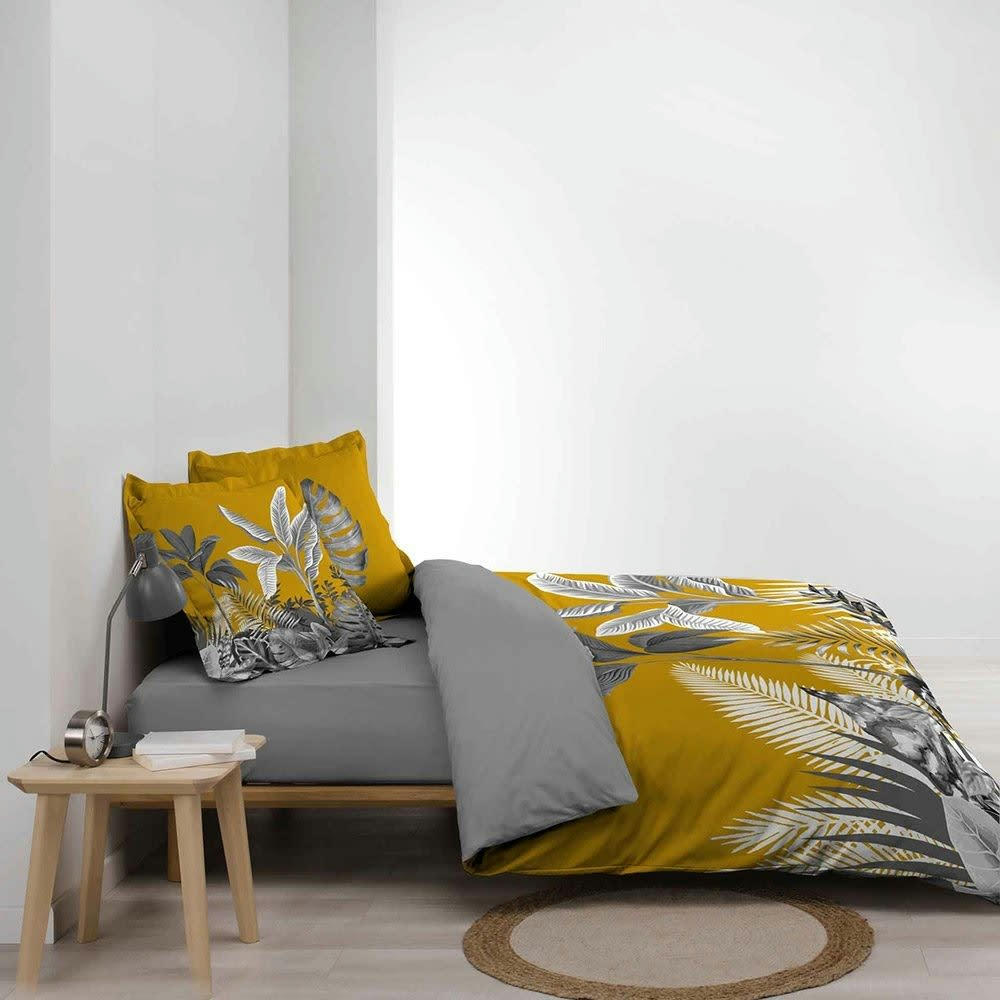 ISIBELLE - Housse de couette 260x240 coton + 2 taies