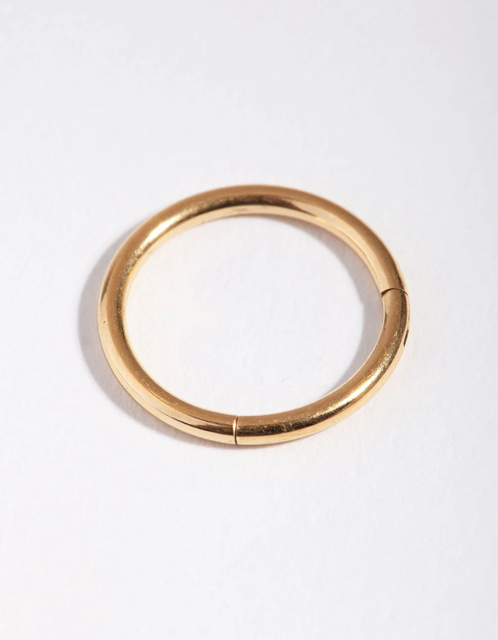 Titanium Gold 10mm Clicker Ring
