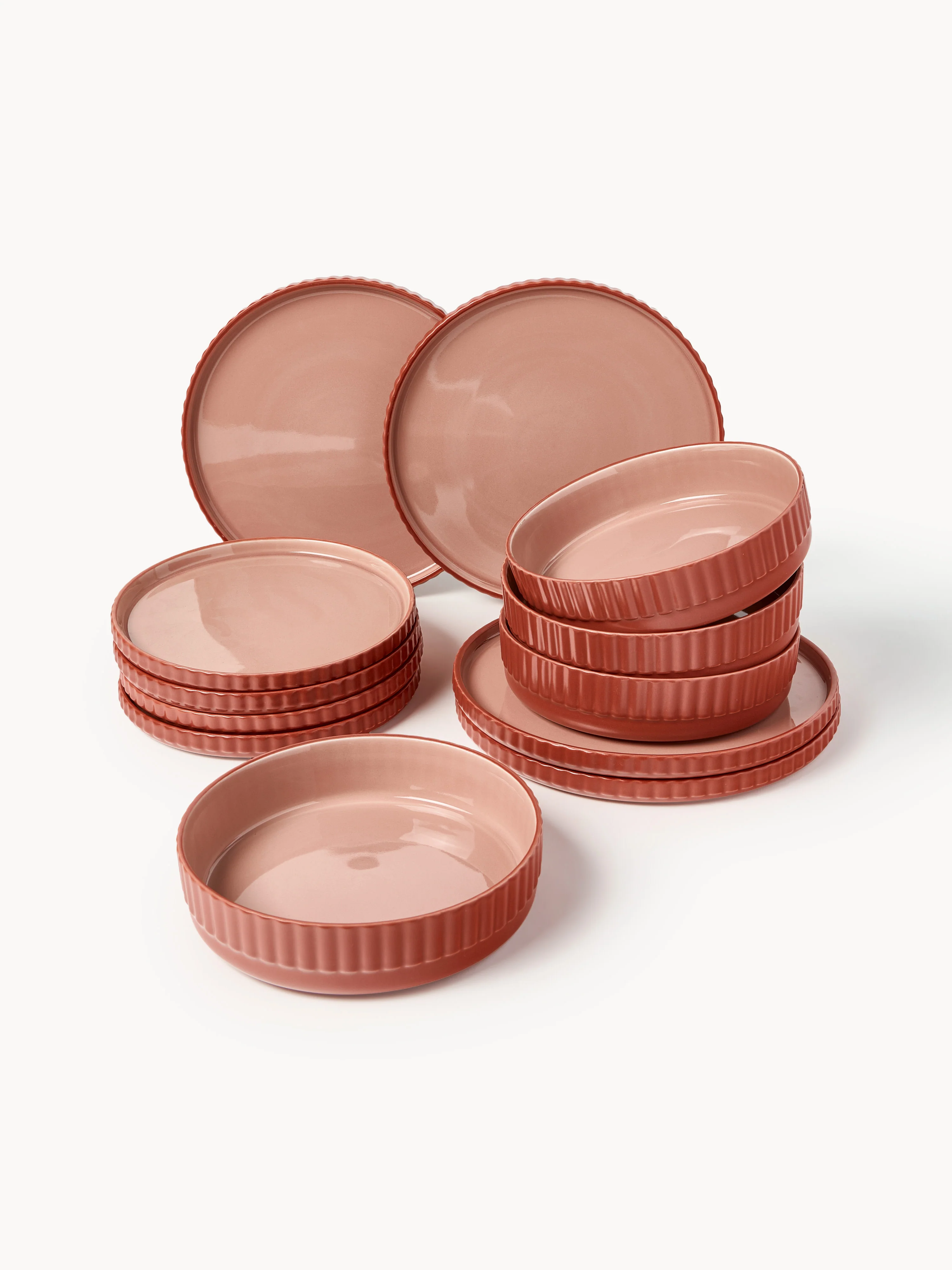 Geschirr-Set Napari, 4 Personen, 12er-Set