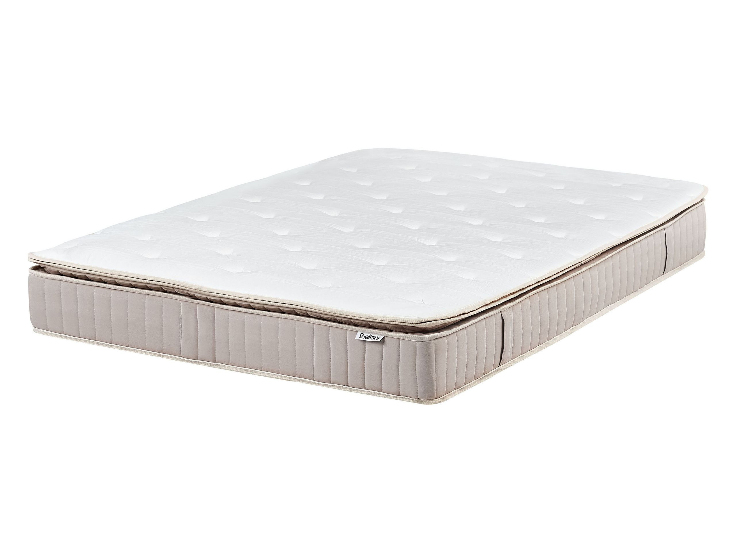 Materac kieszeniowy lateks 140x200 średnio twardy