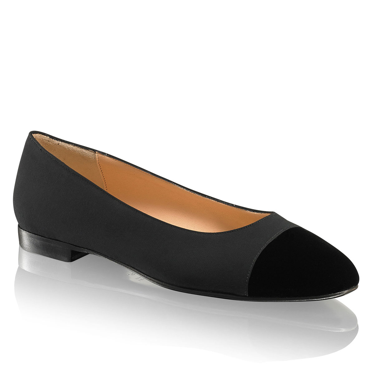 Russell & Bromley JEANIE Toe Cap Flat