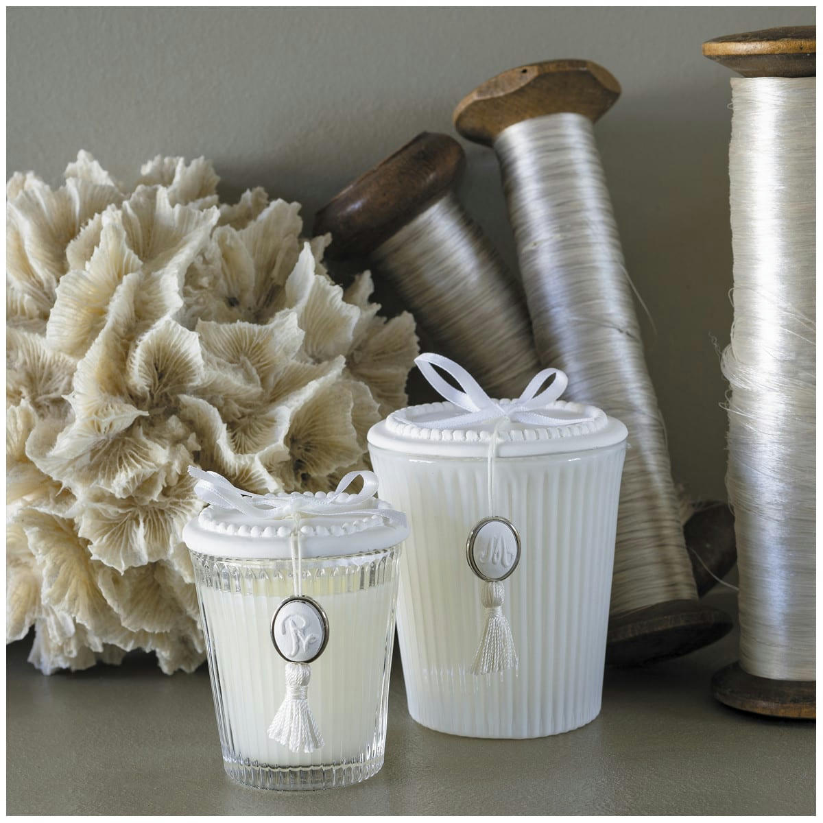 - Bougie parfumée 125 g - Voile de Lin