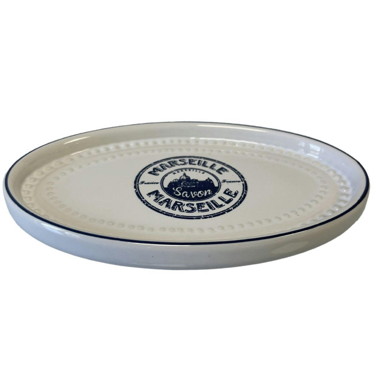 MARSEILLE - Porte savon en céramique sérigraphiée