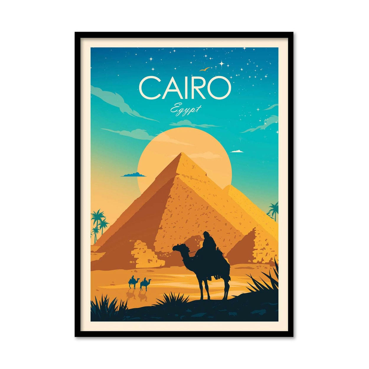 STUDIO INCEPTION - CAIRO EGYPT - STUDIO INCEPTION - Affiche d'art 30 x 40 cm