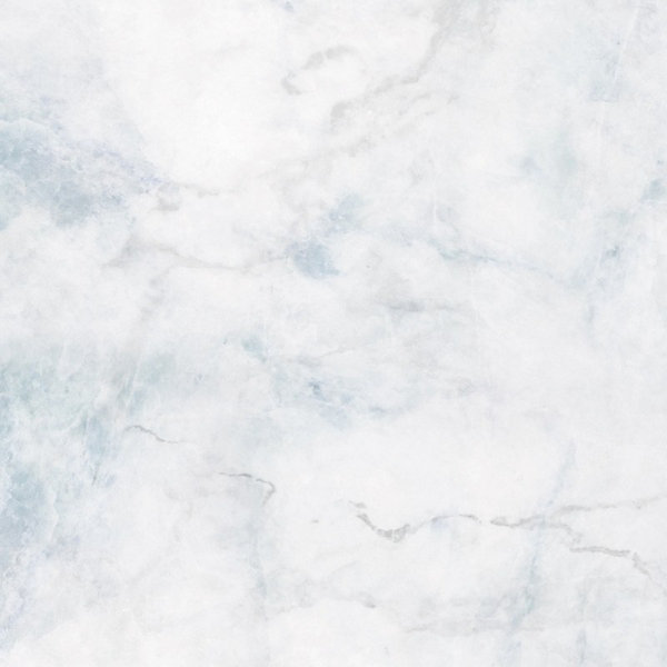 Crédence cuisine en aluminium - effet marbre bleu - 360x50 cm (en 3 bandeaux)