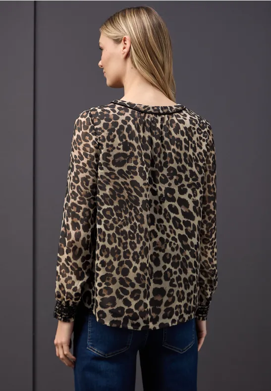 Chiffon Tunika mit Tape