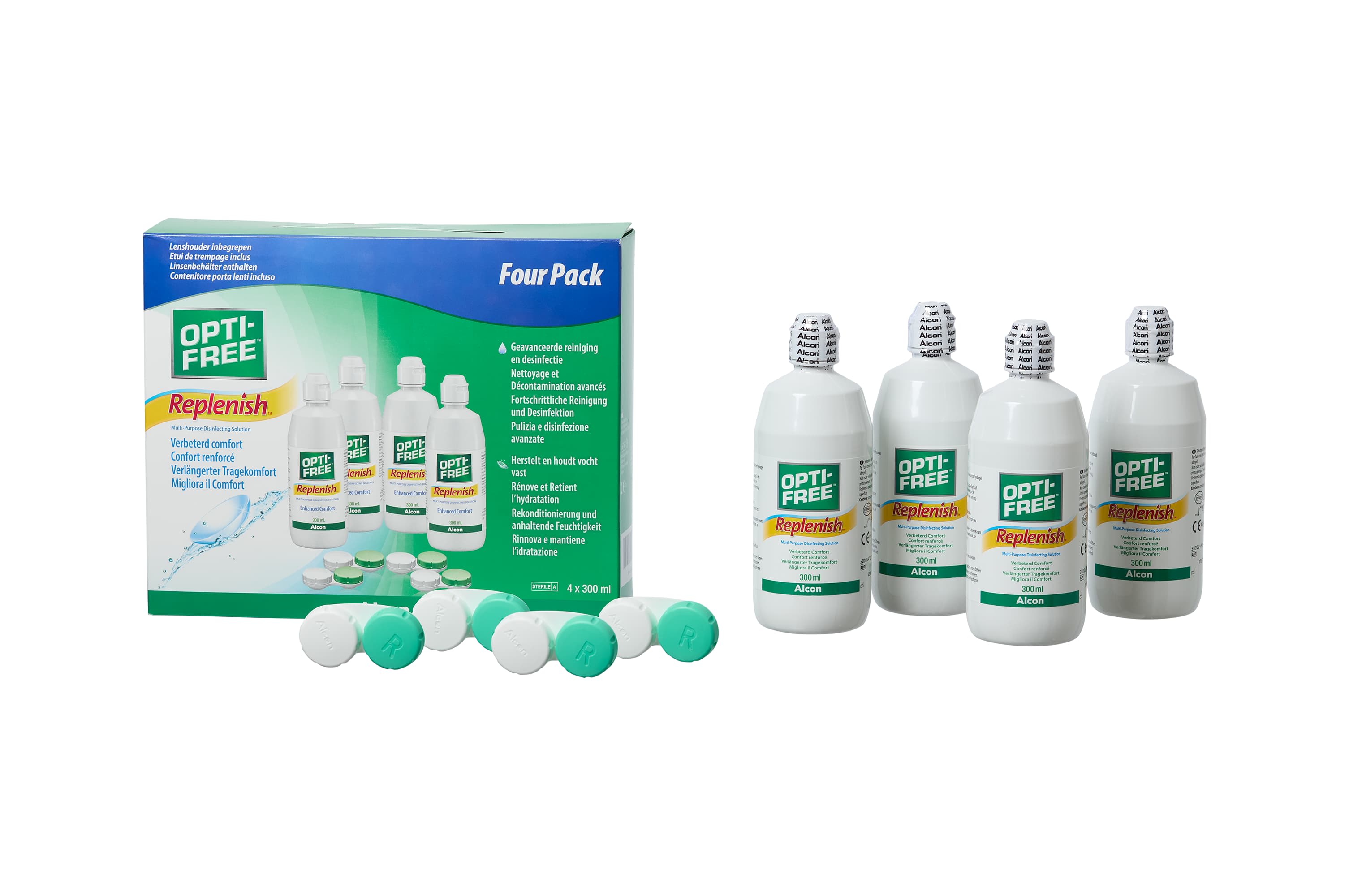 Opti Free RepleniSH Opti Free RepleniSH 4er Pack