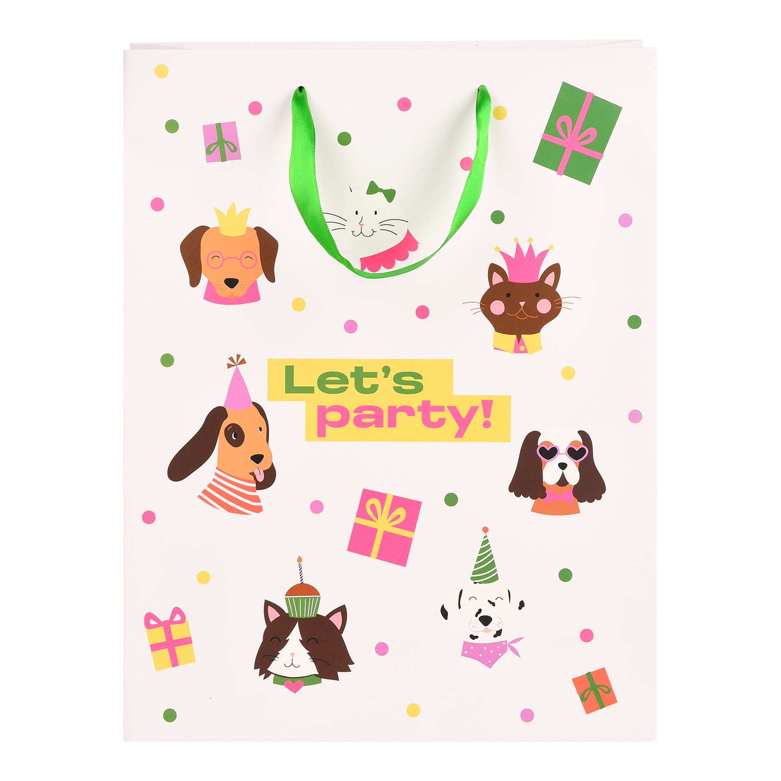 Geschenktüte Dogcat Bunt,B 270 x H 350 x T 110 mm