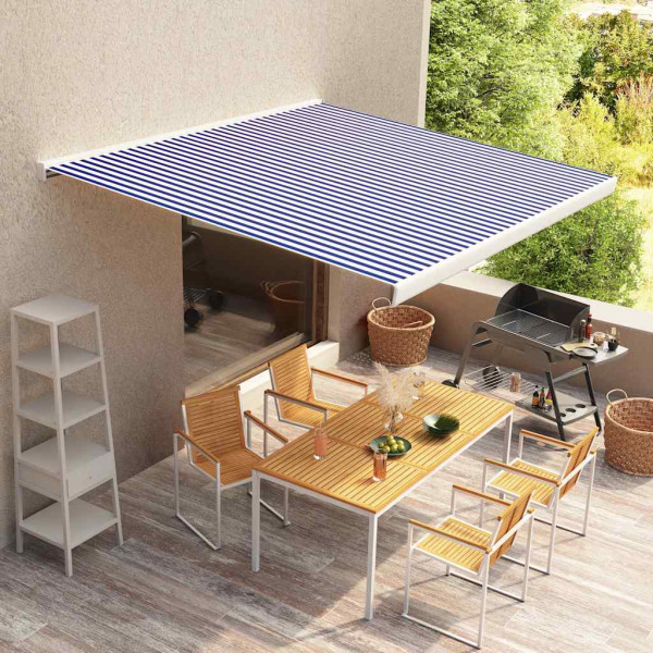 Markiza Kasetowa Tarasowa Balkonowa Automatycznie Zwijana 350x250 cm