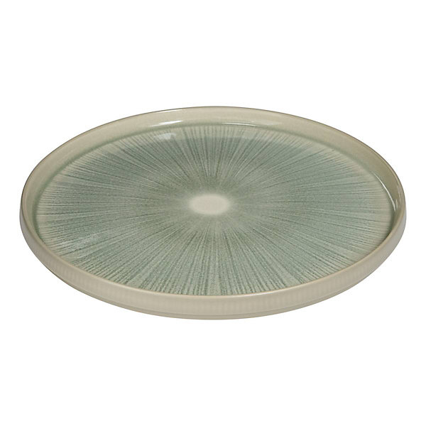 Lot de 4 Assiettes Eva vert - Atmosphera