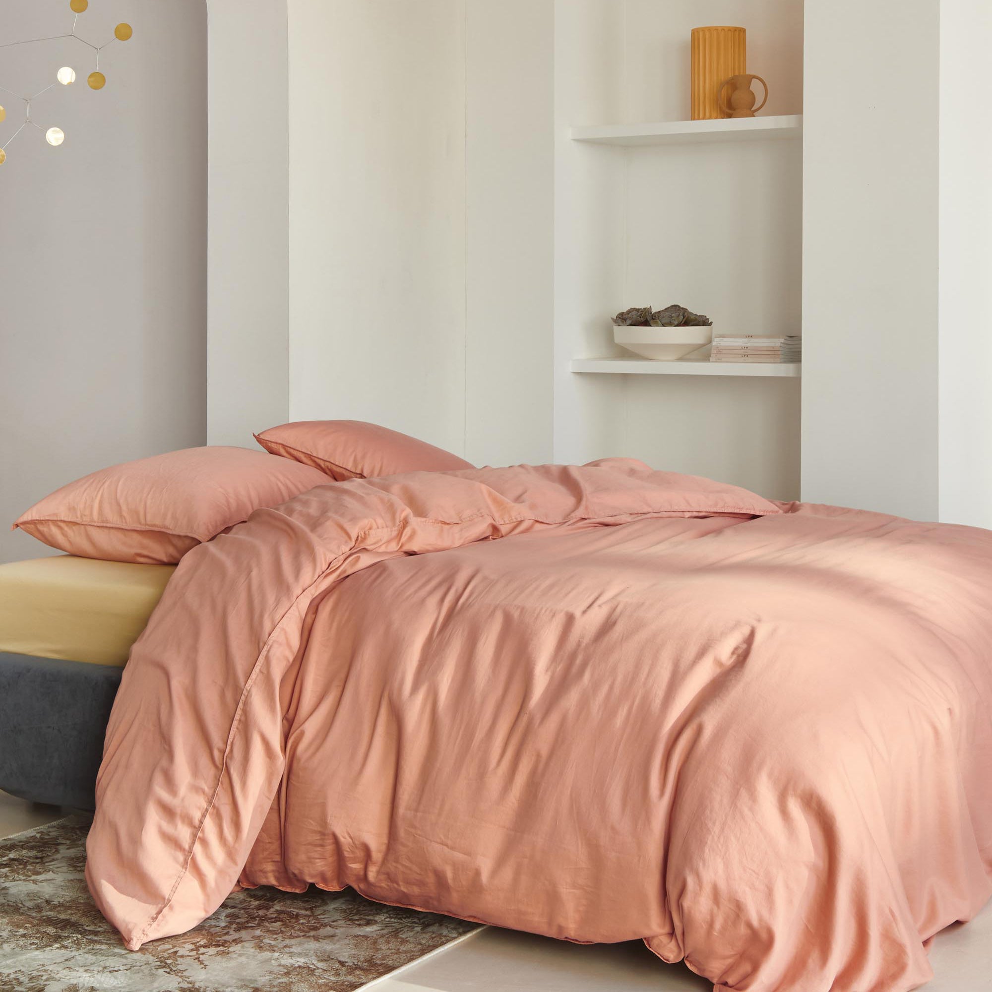 Essenza Minte Dekbedovertrek 240 x 220 cm - Bright Terra