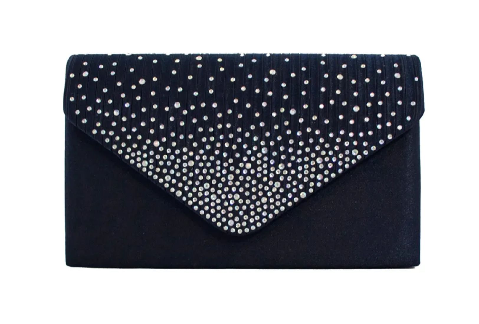 SVNX Diamonte Clutch Bag