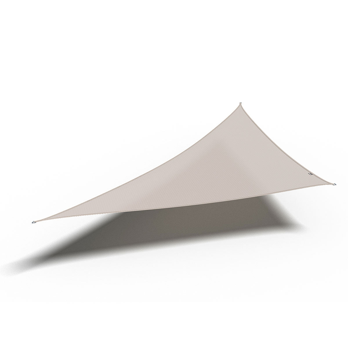Platinum schaduwdoek Coolfit driehoek 90° greige 5.0x5.0x7.1m