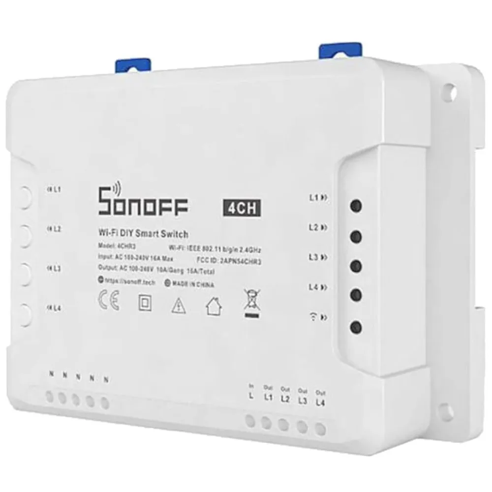 Sonoff Smart WiFi switch 4CHPROR3 smart controllers